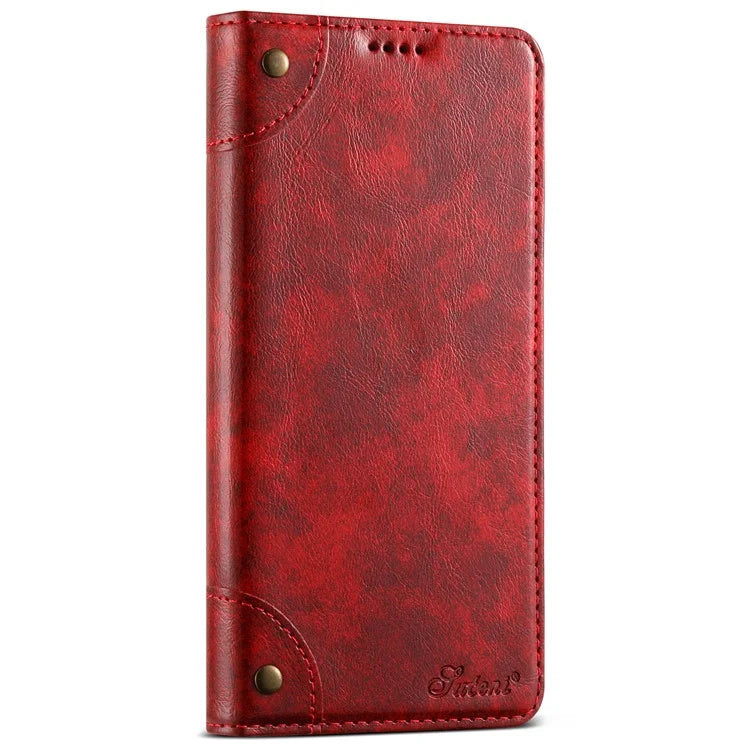 SUTENI Phone Case for Samsung Galaxy A34 5G Cover PU Leather+TPU Drop-proof Shell