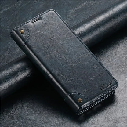 SUTENI Anti-scratch Case for Samsung Galaxy S22 5G Cover PU Leather+TPU Wallet Phone Shell
