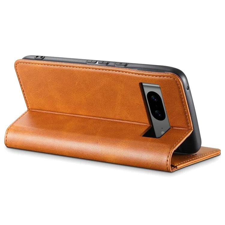 SUTENI For Google Pixel 8 Case Magnetic Closing Anti-scratch Leather Stand Cover