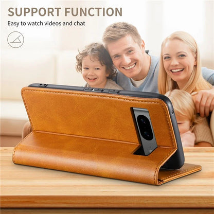 SUTENI For Google Pixel 8 Case Magnetic Closing Anti-scratch Leather Stand Cover