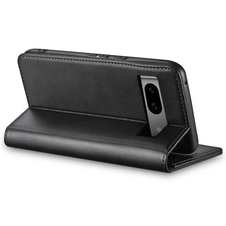 SUTENI For Google Pixel 8 Case Magnetic Closing Anti-scratch Leather Stand Cover