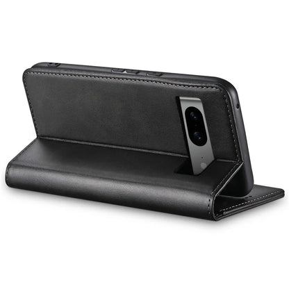 SUTENI For Google Pixel 8 Case Magnetic Closing Anti-scratch Leather Stand Cover