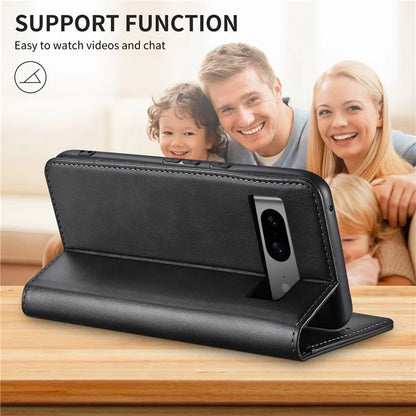 SUTENI For Google Pixel 8 Case Magnetic Closing Anti-scratch Leather Stand Cover