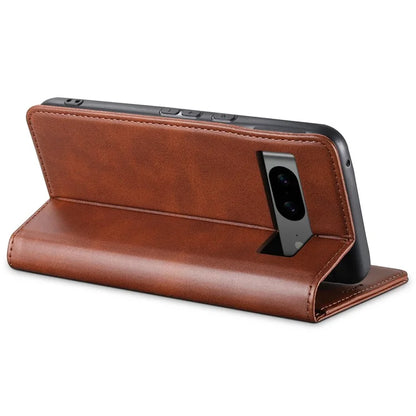 SUTENI For Google Pixel 8 Case Magnetic Closing Anti-scratch Leather Stand Cover