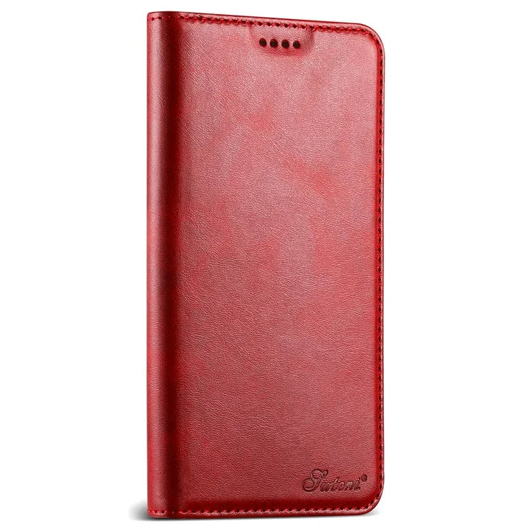 SUTENI For Google Pixel 8 Case Magnetic Closing Anti-scratch Leather Stand Cover