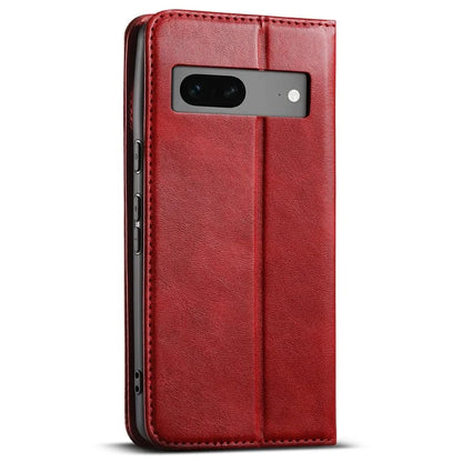 SUTENI For Google Pixel 7 5G Case Magnetic Closing Leather Wallet Stand Cover