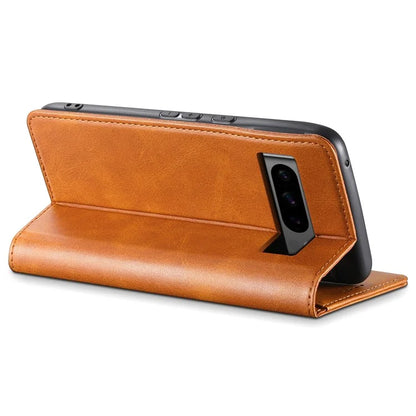 SUTENI For Google Pixel 8 Pro Magnetic Closing Leather Case Shockproof Phone Cover
