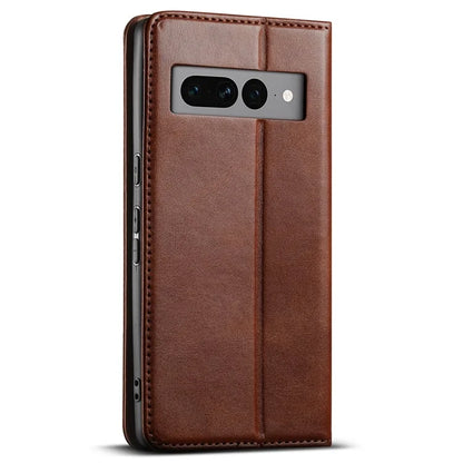 SUTENI For Google Pixel 7 Pro 5G Magnetic Closing Leather Case Fall Proof Phone Cover