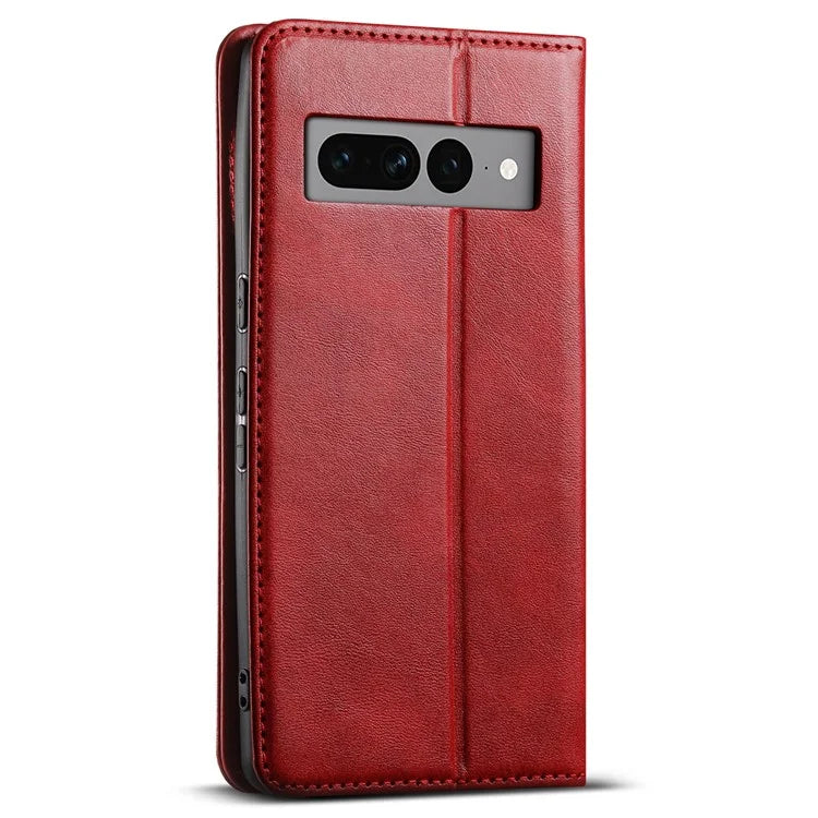 SUTENI For Google Pixel 7 Pro 5G Magnetic Closing Leather Case Fall Proof Phone Cover