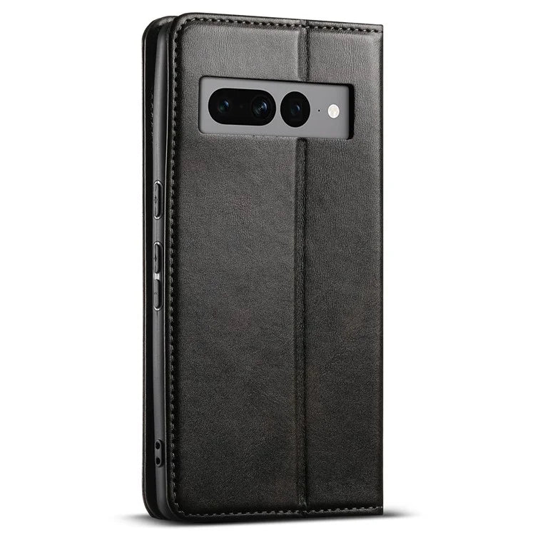 SUTENI For Google Pixel 7 Pro 5G Magnetic Closing Leather Case Fall Proof Phone Cover