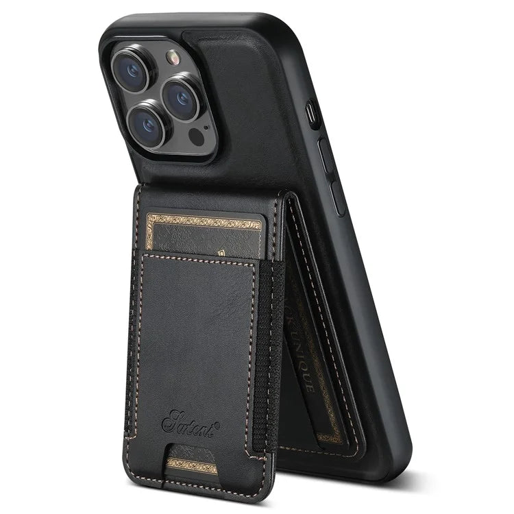 SUTENI H17 For iPhone 15 Pro Case Compatible with MagSafe TPU+PU Phone Shell