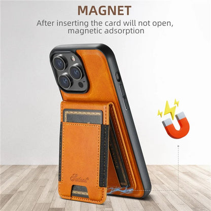 SUTENI H17 For iPhone 15 Pro Case Compatible with MagSafe TPU+PU Phone Shell