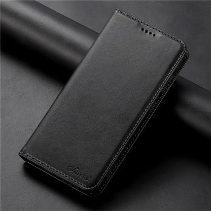 SUTENI For Google Pixel 6 Case Anti-Scratch PU Leather Wallet Phone Cover