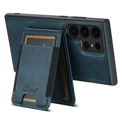 SUTENI H17 For Samsung Galaxy S22 Ultra 5G Case Card Holder Phone Cover Compatible with MagSafe