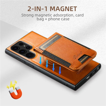 SUTENI H17 For Samsung Galaxy S22 Ultra 5G Case Card Holder Phone Cover Compatible with MagSafe