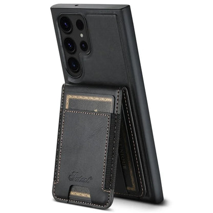 SUTENI H17 For Samsung Galaxy S22 Ultra 5G Case Card Holder Phone Cover Compatible with MagSafe