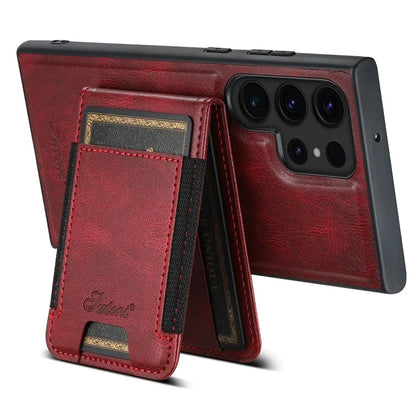 SUTENI H17 For Samsung Galaxy S22 Ultra 5G Case Card Holder Phone Cover Compatible with MagSafe
