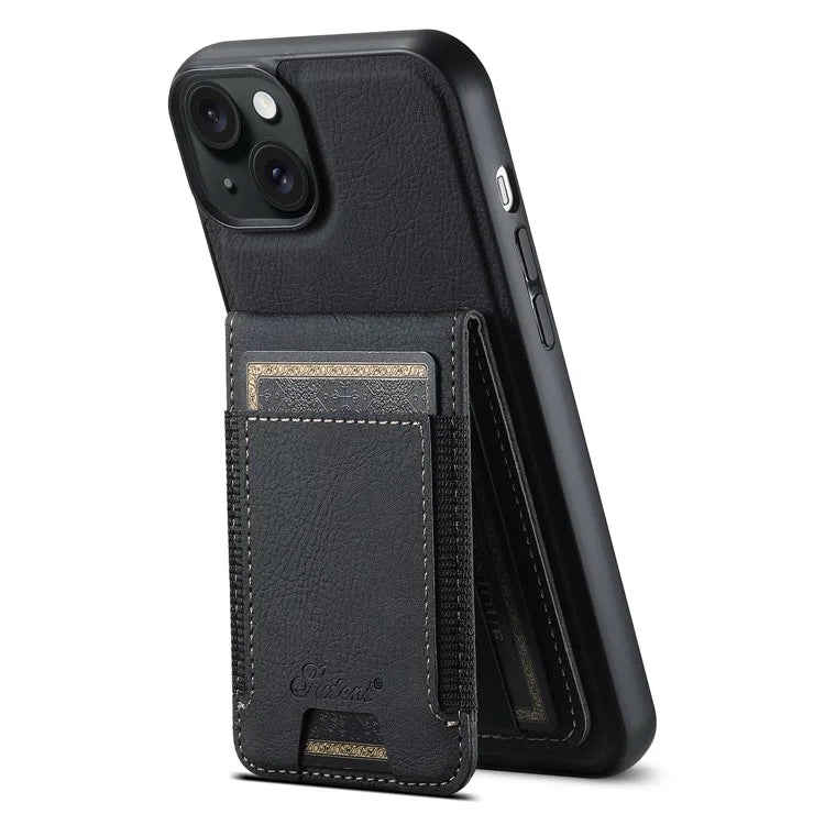 SUTENI H17 For iPhone 13 6.1 inch Case Detachable 2-in-1 Kickstand Protective Cover Compatible with MagSafe