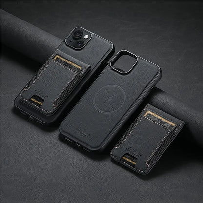 SUTENI H17 For iPhone 13 6.1 inch Case Detachable 2-in-1 Kickstand Protective Cover Compatible with MagSafe