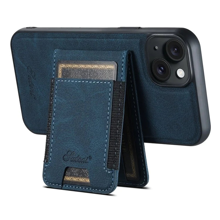 SUTENI H17 For iPhone 13 6.1 inch Case Detachable 2-in-1 Kickstand Protective Cover Compatible with MagSafe