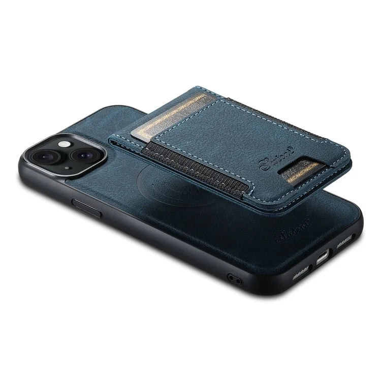 SUTENI H17 For iPhone 13 6.1 inch Case Detachable 2-in-1 Kickstand Protective Cover Compatible with MagSafe