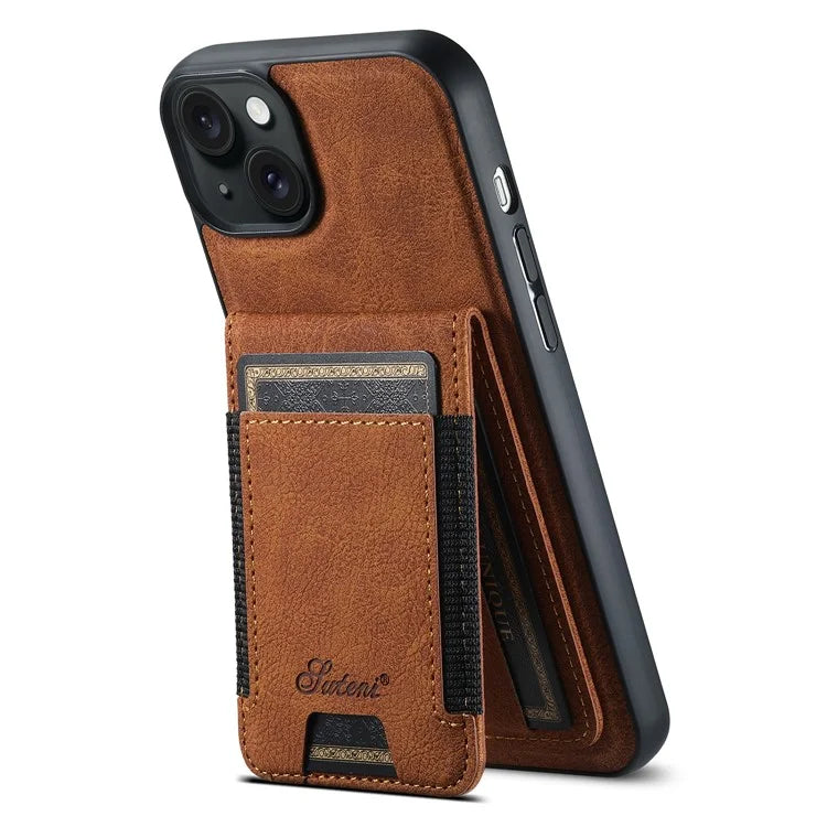 SUTENI H17 For iPhone 13 6.1 inch Case Detachable 2-in-1 Kickstand Protective Cover Compatible with MagSafe