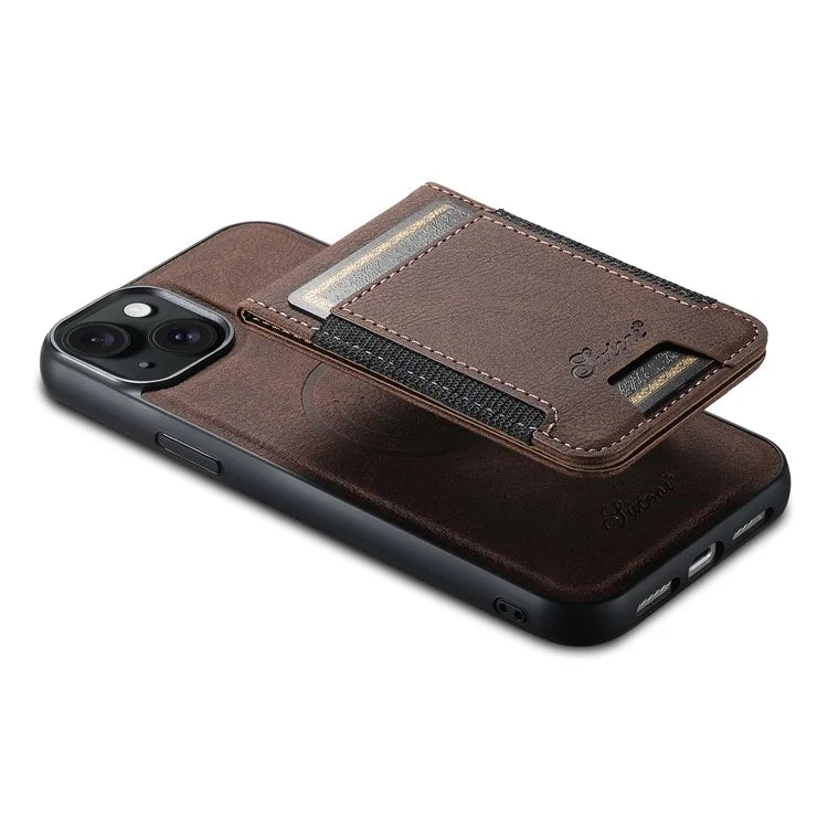 SUTENI H17 For iPhone 13 6.1 inch Case Detachable 2-in-1 Kickstand Protective Cover Compatible with MagSafe