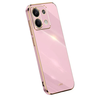 XINLI For Xiaomi Redmi Note 13 Pro 4G / Poco M6 Pro 4G TPU Phone Case Electroplating Edge