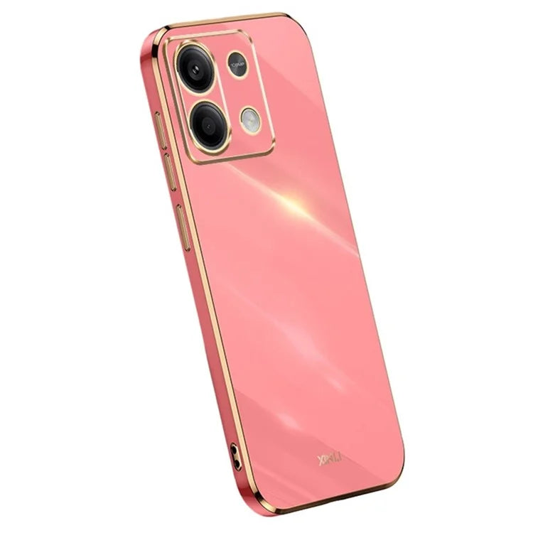 XINLI For Xiaomi Redmi Note 13 Pro 4G / Poco M6 Pro 4G TPU Phone Case Electroplating Edge