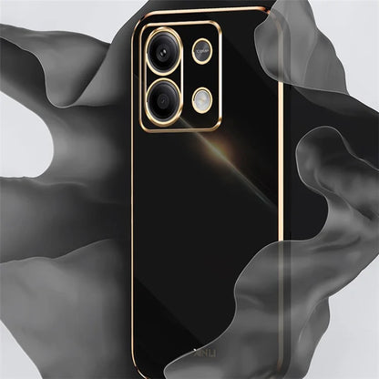 XINLI For Xiaomi Redmi Note 13 Pro 4G / Poco M6 Pro 4G TPU Phone Case Electroplating Edge