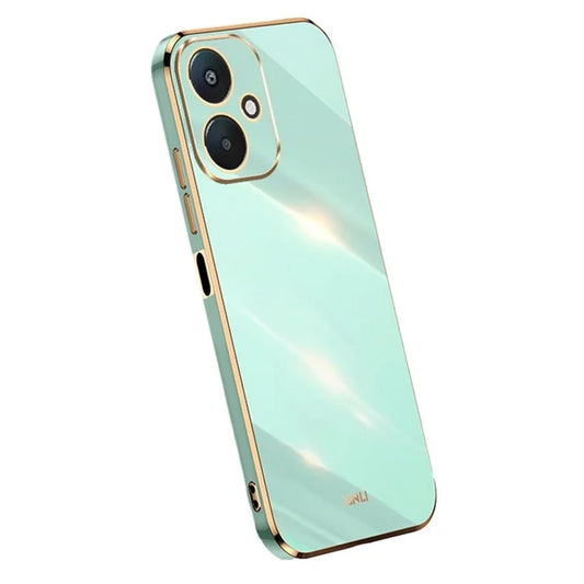 XINLI For Xiaomi Redmi 13C 5G Case Electroplating Edge TPU Phone Back Cover