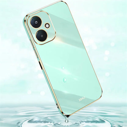 XINLI For Xiaomi Redmi 13C 5G Case Electroplating Edge TPU Phone Back Cover