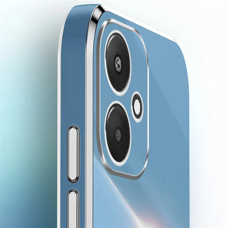 XINLI For Xiaomi Redmi 13C 5G Case Electroplating Edge TPU Phone Back Cover