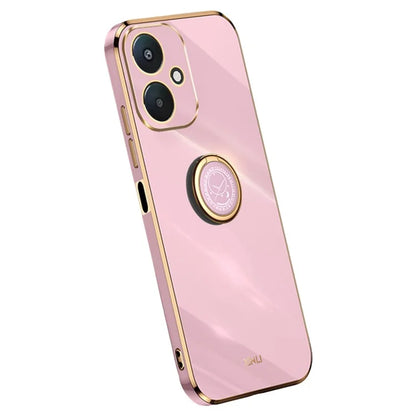 XINLI For Xiaomi Redmi 13C 5G Case Electroplating Kickstand Soft TPU Phone Cover