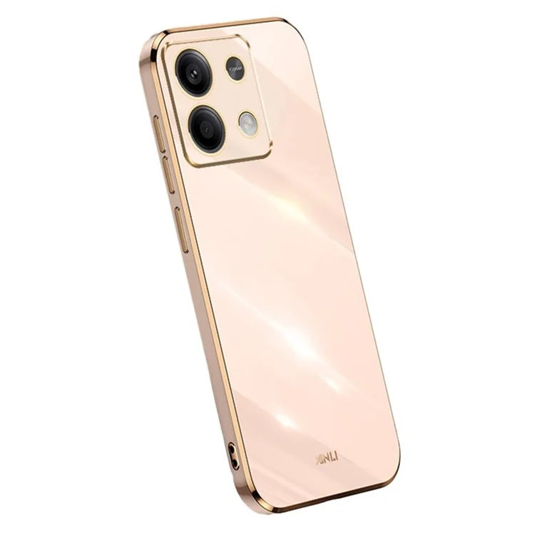 XINLI For Xiaomi Redmi Note 13 4G TPU Case Anti-scratch Electroplating Phone Cover