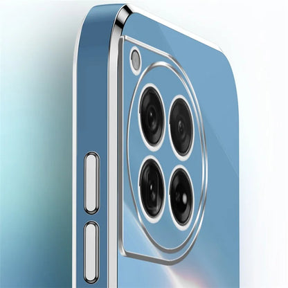 XINLI For OnePlus 12 5G Case Electroplating TPU Phone Cover Precise Lens Protection