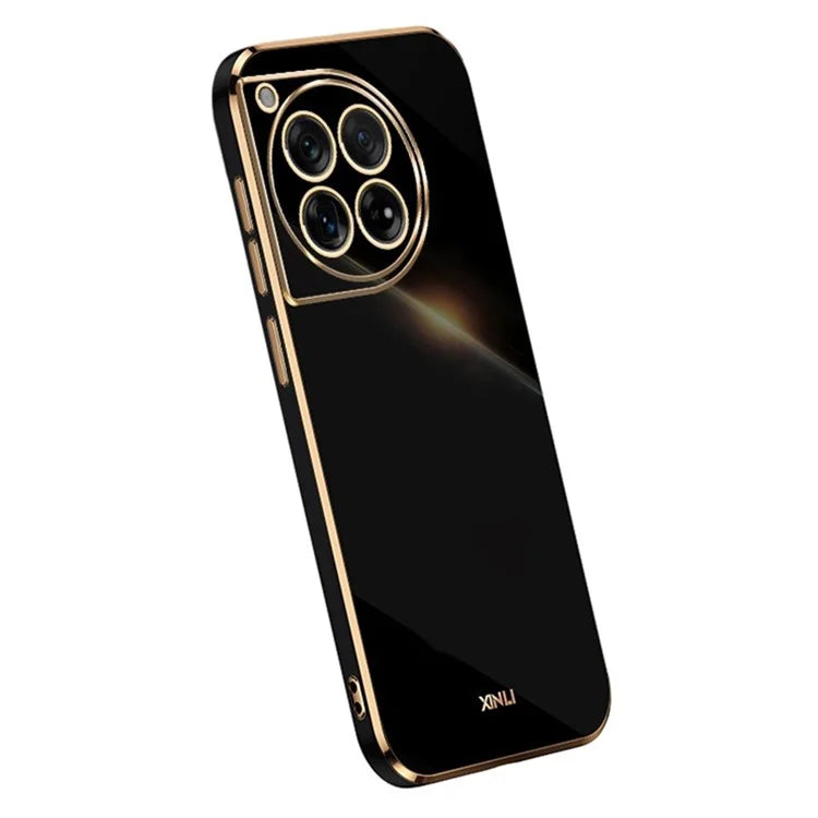 XINLI For OnePlus Ace 3 5G / 12R 5G TPU Case Electroplating Protective Phone Cover