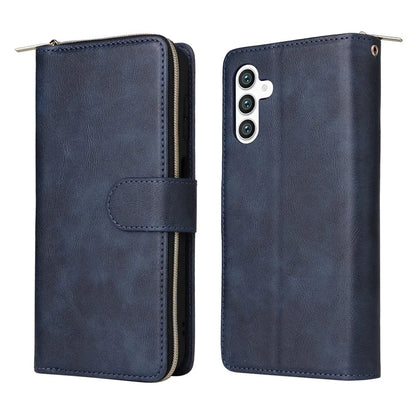 For Samsung Galaxy S24+ Case Leather 9 Card Holders Phone Protective Cover