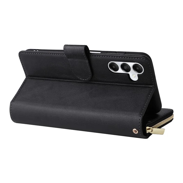 For Samsung Galaxy A05s 4G Magnetic Case Leather Zipper Wallet Phone Cover