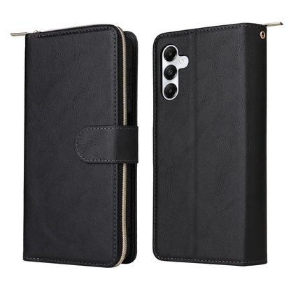 For Samsung Galaxy A05s 4G Magnetic Case Leather Zipper Wallet Phone Cover