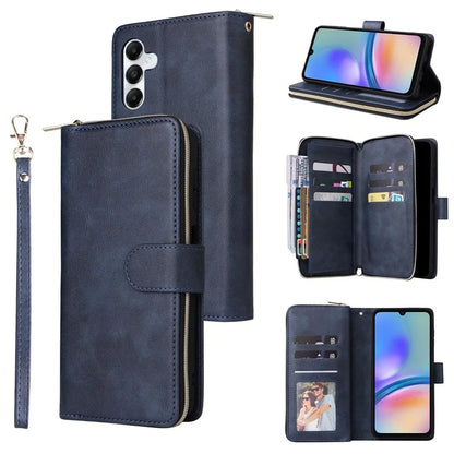 For Samsung Galaxy A05s 4G Magnetic Case Leather Zipper Wallet Phone Cover