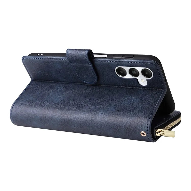 For Samsung Galaxy A05s 4G Magnetic Case Leather Zipper Wallet Phone Cover
