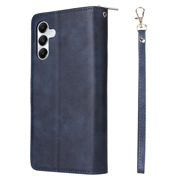 For Samsung Galaxy A05s 4G Magnetic Case Leather Zipper Wallet Phone Cover