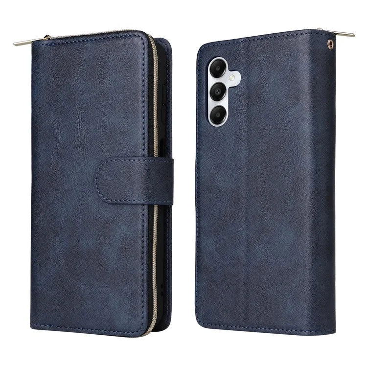 For Samsung Galaxy A05s 4G Magnetic Case Leather Zipper Wallet Phone Cover