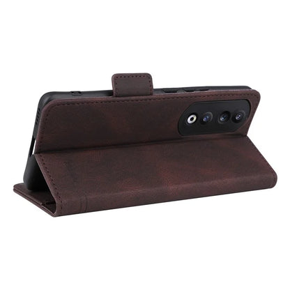 For Honor 90 Pro Case Hardware Decor Leather Flip Phone Cover