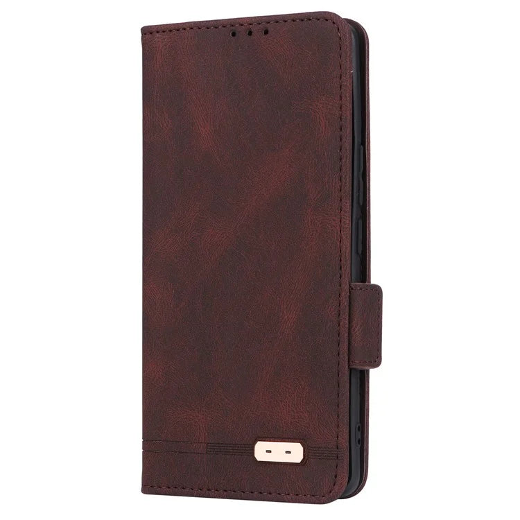 For Honor 90 Pro Case Hardware Decor Leather Flip Phone Cover