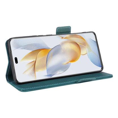 For Honor 90 Pro Case Hardware Decor Leather Flip Phone Cover