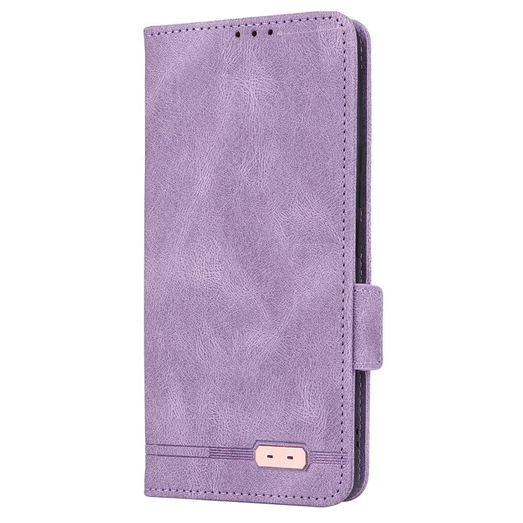 For Honor 90 Pro Case Hardware Decor Leather Flip Phone Cover