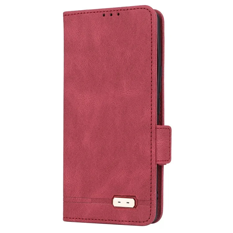 For Honor 90 Pro Case Hardware Decor Leather Flip Phone Cover
