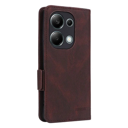 For Xiaomi Redmi Note 13 Pro 4G / Poco M6 Pro 4G Case PU Leather Folio Wallet Phone Cover